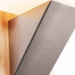 Moderne eigentijdse zwarte oxide afwerking met oogbescherming, sfeerverlichting, wandlampen, wandlamp