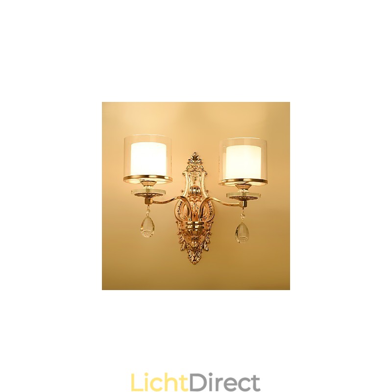 Moderne eigentijdse gegalvaniseerde functie voor oogbescherming, sfeerverlichting, wandlampen, wandlamp