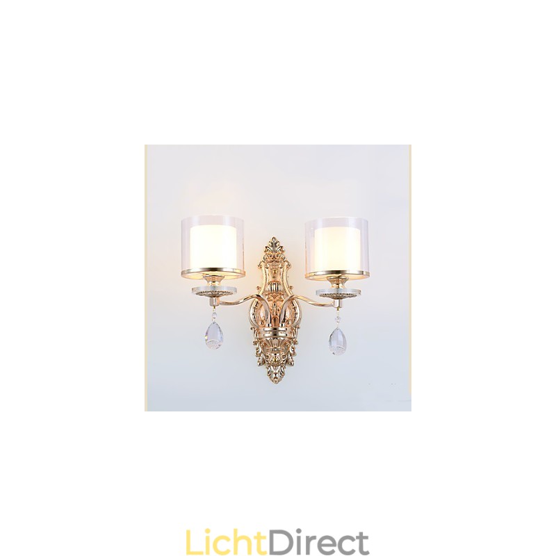 Moderne eigentijdse gegalvaniseerde functie voor oogbescherming, sfeerverlichting, wandlampen, wandlamp