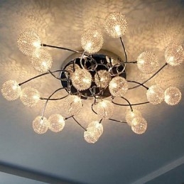 Eenvoudige ronde plafondlampen IJzeren lampverlichting