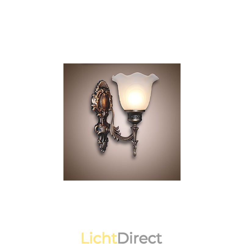 Europese Stijl Retro Wandlamp Hotel Ganglamp Ganglamp Spiegel Frontlamp Enkele Kop Bedlamp
