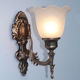 Europese Stijl Retro Wandlamp Hotel Ganglamp Ganglamp Spiegel Frontlamp Enkele Kop Bedlamp