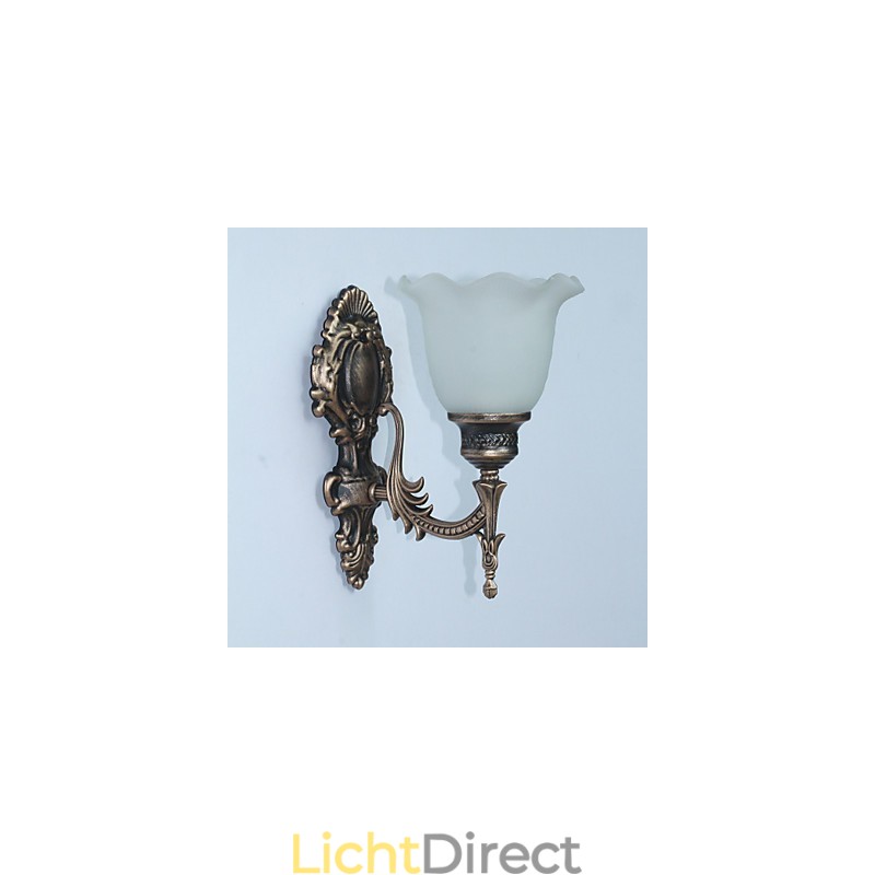 Europese Stijl Retro Wandlamp Hotel Ganglamp Ganglamp Spiegel Frontlamp Enkele Kop Bedlamp