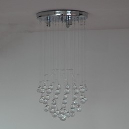 Traditionele klassieke kristalchroom metalen inbouw
