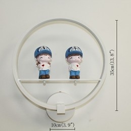 De nieuwe hotelkamer bedlamp wandlamp aluminium moderne minimalistische muren gangpadverlichting decoratieve lamp kinderkamerlampen