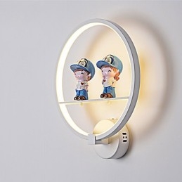 De nieuwe hotelkamer bedlamp wandlamp aluminium moderne minimalistische muren gangpadverlichting decoratieve lamp kinderkamerlampen