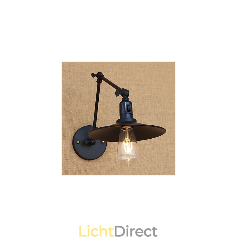 Landelijke Retro Schilderij Kenmerk voor Mini Stijl Swing Arm Swing Arm Verlichting Wandlamp