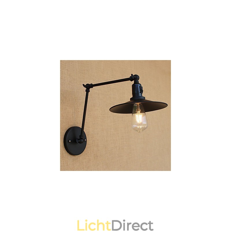 Landelijke Retro Schilderij Kenmerk voor Mini Stijl Swing Arm Swing Arm Verlichting Wandlamp