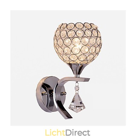 Max Crystal Modern Contemporary Electroplated Feature voor Crystal Ambient Light Wandlampen Wandlamp Max Crystal Modern Contemporary Electroplated Feature voor Crystal Ambient Light Wandlampen Wandlamp