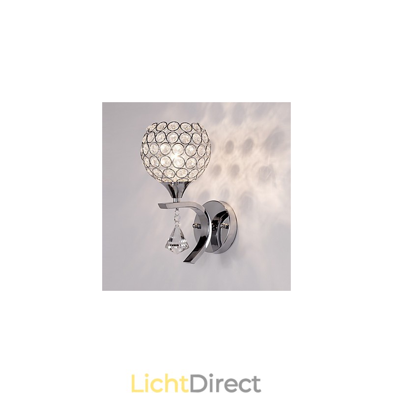 Max Crystal Modern Contemporary Electroplated Feature voor Crystal Ambient Light Wandlampen Wandlamp