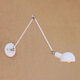 Eenvoudige vintage landelijke schilderfunctie voor mini-stijl zwenkarm oogbescherming sfeerverlichting wandlampen