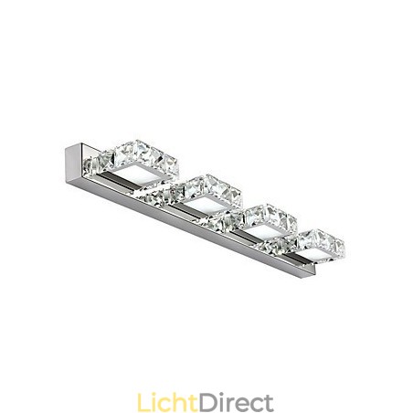 Badkamermeubellamp Kristallen make-upspiegellamp 4 lampen Badkamer Slaapkamerverlichting Badkamermeubellamp Kristallen make-upspiegellamp 4 lampen Badkamer Slaapkamerverlichting