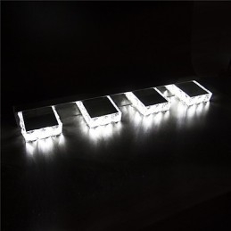 Badkamermeubellamp Kristallen make-upspiegellamp 4 lampen Badkamer Slaapkamerverlichting
