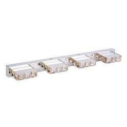 Badkamermeubellamp Kristallen make-upspiegellamp 4 lampen Badkamer Slaapkamerverlichting