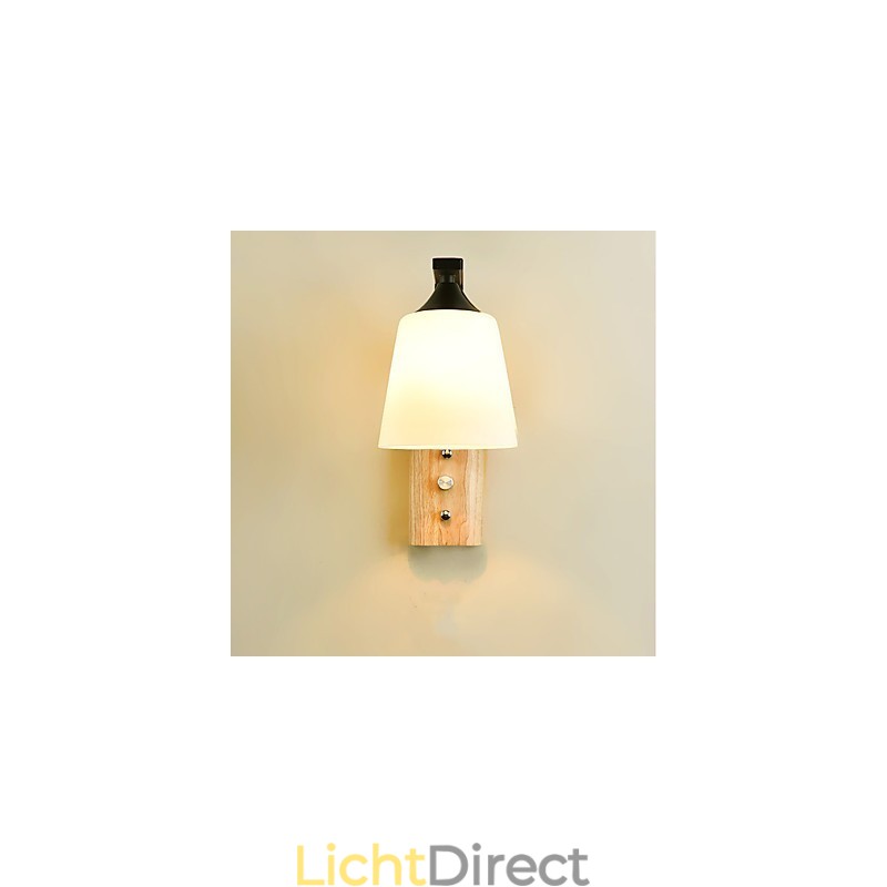 Eenvoudige landelijke functie voor oogbescherming Sfeerverlichting Wandlampen Wandlamp Nieuw Chinees Modern Minimalistisch Creatief Slaapkamer Nachtkastje