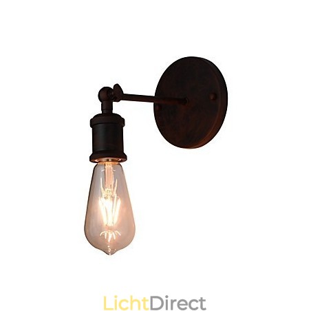 Wandlamp Wandlampen Wandlamp Ijzeren Wandlamp Dumb Black Lichtzwaard Lamp Aan Muur