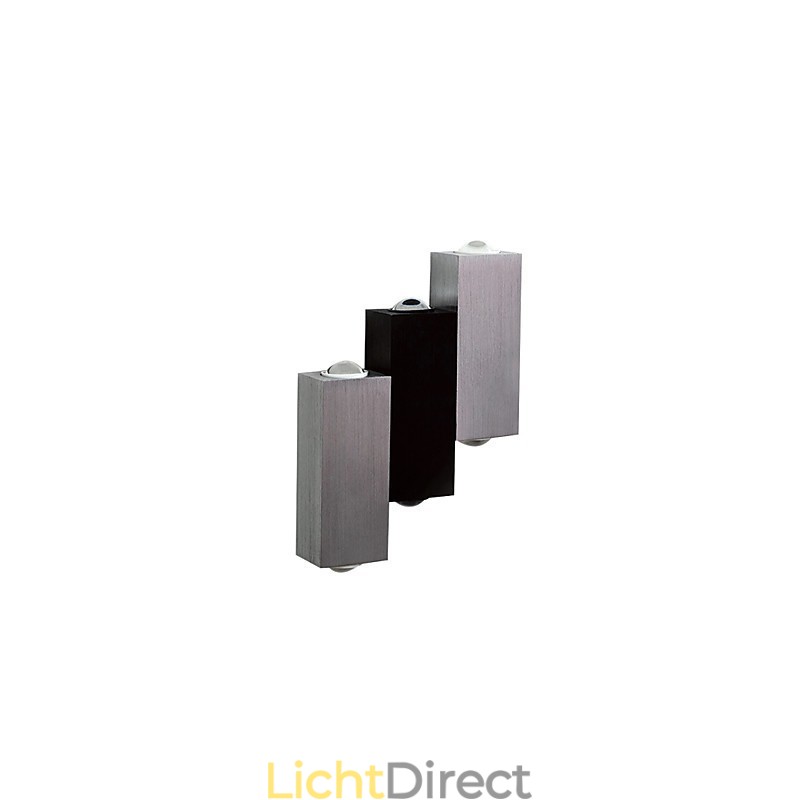 Moderne eigentijdse geborstelde functie voor sfeerverlichting, wandlamp met plafondmontage