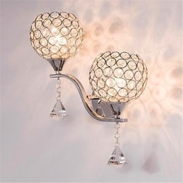 Moderne minimalistische woonkamer gang gang kristallen wandlamp