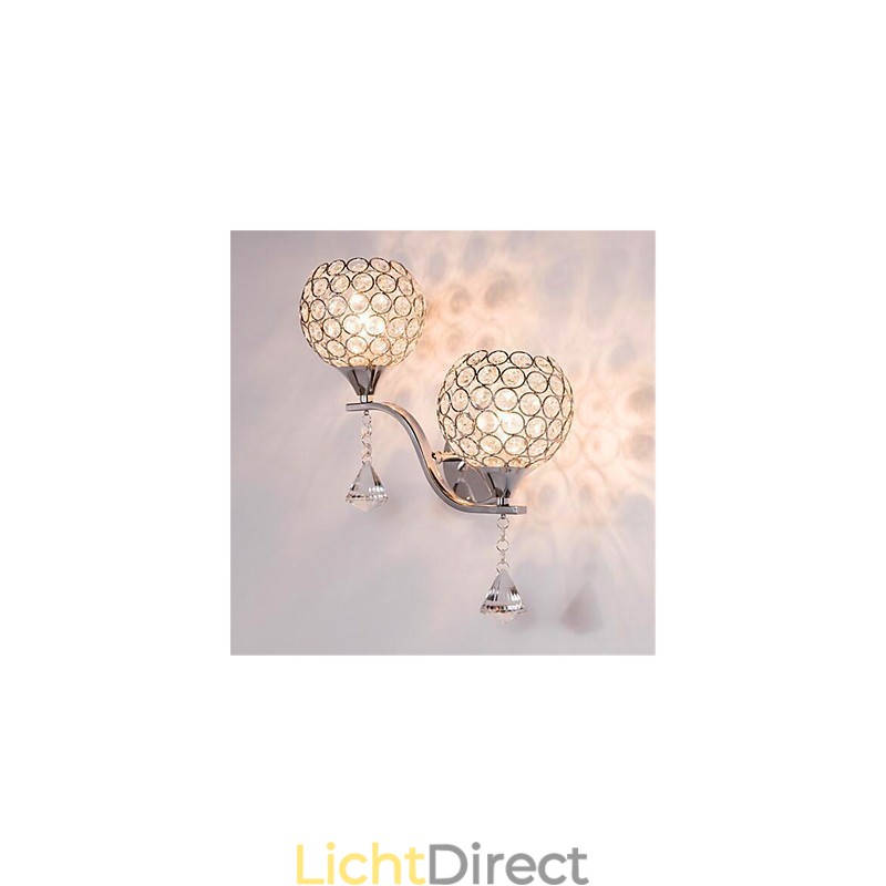 Moderne minimalistische woonkamer gang gang kristallen wandlamp