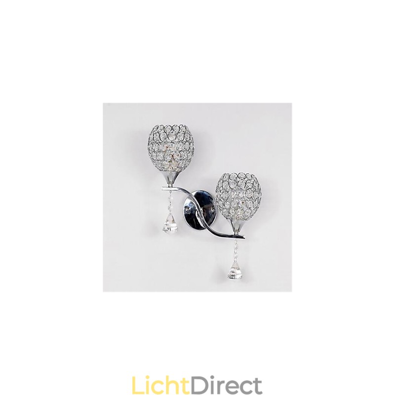 Moderne minimalistische woonkamer gang gang kristallen wandlamp