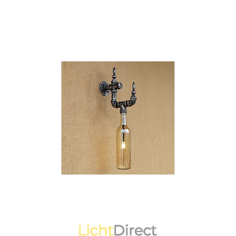 Rustieke Lodge Zilveren Feature voor Sfeervolle Licht Wandlampen Wandlamp