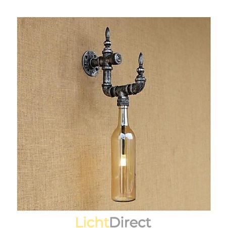 Rustieke Lodge Zilveren Feature voor Sfeervolle Licht Wandlampen Wandlamp