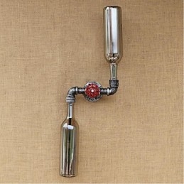 Rustieke Lodge Messing Kenmerk voor Sfeerverlichting Wandlampen Wandlamp Blauw Rook Grijs