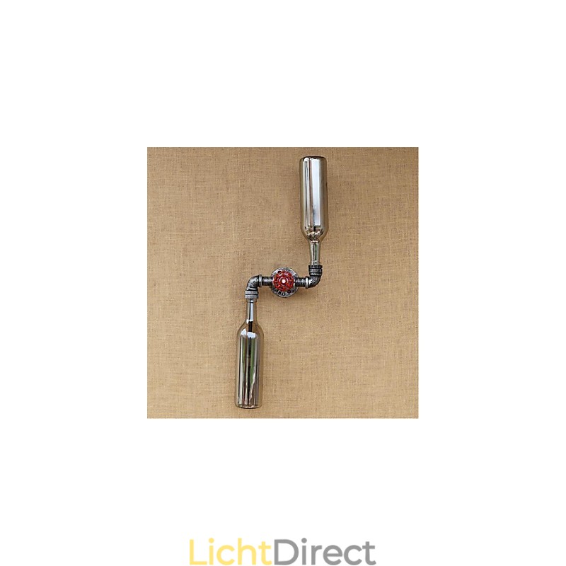 Rustieke Lodge Messing Kenmerk voor Sfeerverlichting Wandlampen Wandlamp Blauw Rook Grijs