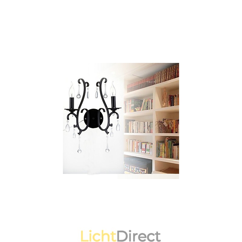 Landelijk Chrome-kenmerk voor Mini-stijl Ambient Light Wandlampen Wandlamp