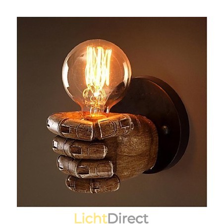 Rustieke Lodge Schilderij Kenmerk voor Sfeervolle Licht Wandlampen Wandlamp