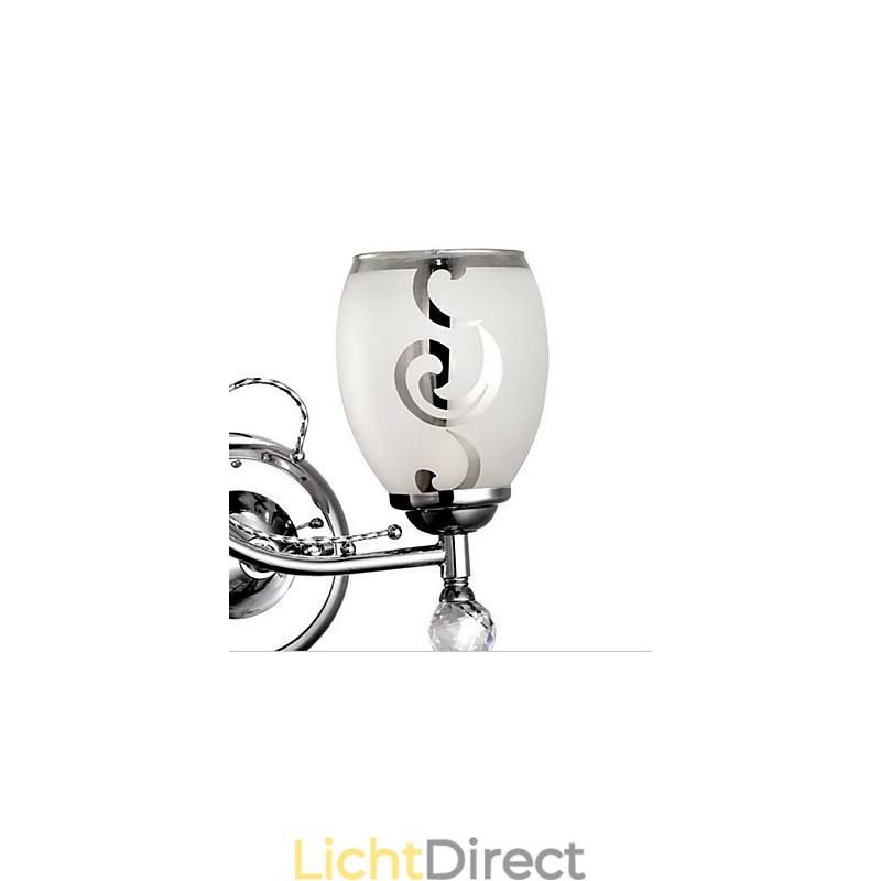 Moderne eigentijdse gegalvaniseerde functie voor Crystal Mini-stijl Ambient Light wandlampen