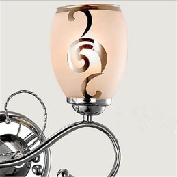 Moderne eigentijdse gegalvaniseerde functie voor Crystal Mini-stijl Ambient Light wandlampen