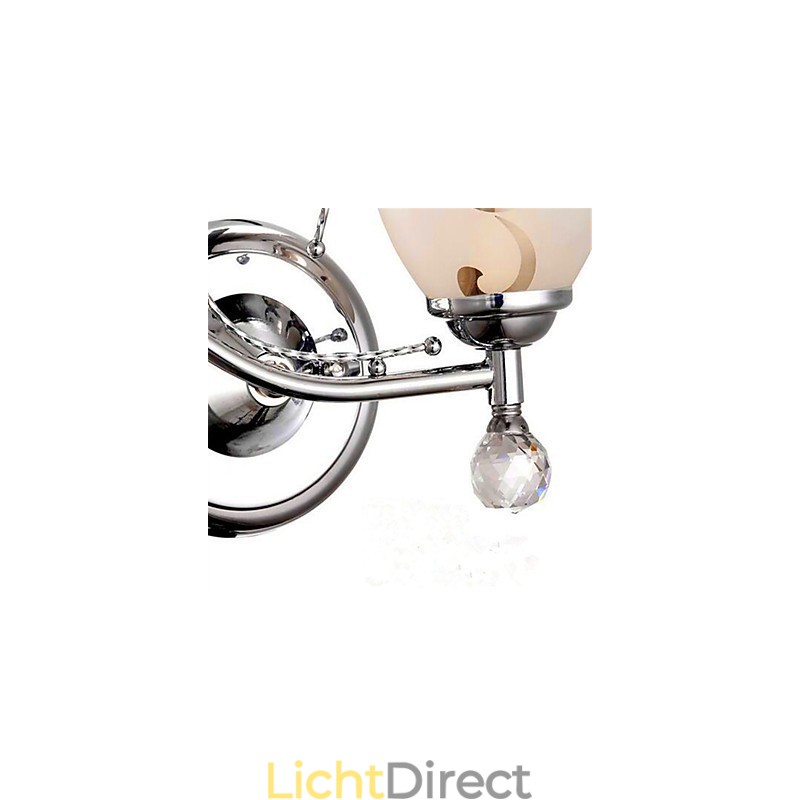 Moderne eigentijdse gegalvaniseerde functie voor Crystal Mini-stijl Ambient Light wandlampen