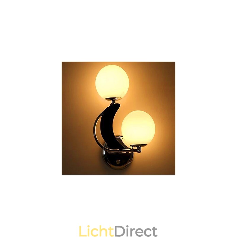 Moderne eigentijdse zilveren functie voor sfeerverlichting Wandlampen Wandlamp