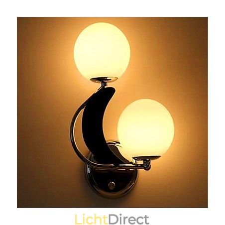 Moderne eigentijdse zilveren functie voor sfeerverlichting Wandlampen Wandlamp Moderne eigentijdse zilveren functie voor sfeerverlichting Wandlampen Wandlamp