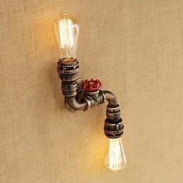 Rustieke Lodge Country Brass-functie voor Mini-stijl Ambient Light Wandlampen Wandlamp