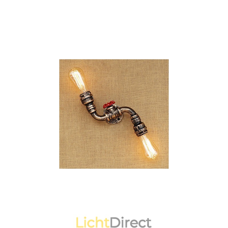 Rustieke Lodge Country Brass-functie voor Mini-stijl Ambient Light Wandlampen Wandlamp