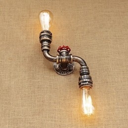 Rustieke Lodge Country Brass-functie voor Mini-stijl Ambient Light Wandlampen Wandlamp