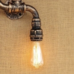 Rustieke Lodge Country Brass-functie voor Mini-stijl Ambient Light Wandlampen Wandlamp