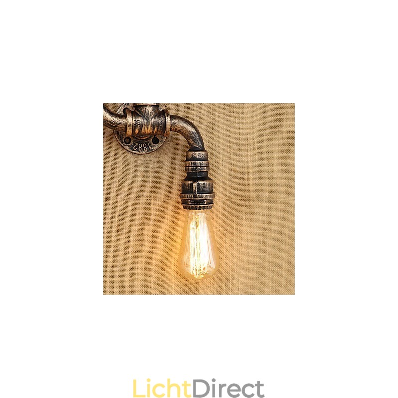 Rustieke Lodge Country Brass-functie voor Mini-stijl Ambient Light Wandlampen Wandlamp