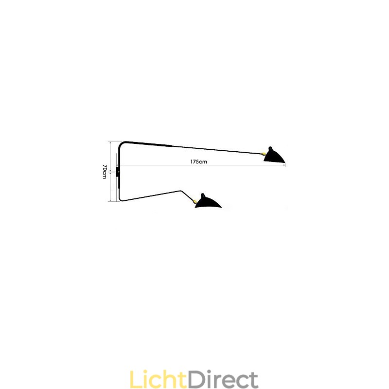 Moderne hedendaagse schilderijfunctie voor sfeerverlichting Wandlampen Wandlamp