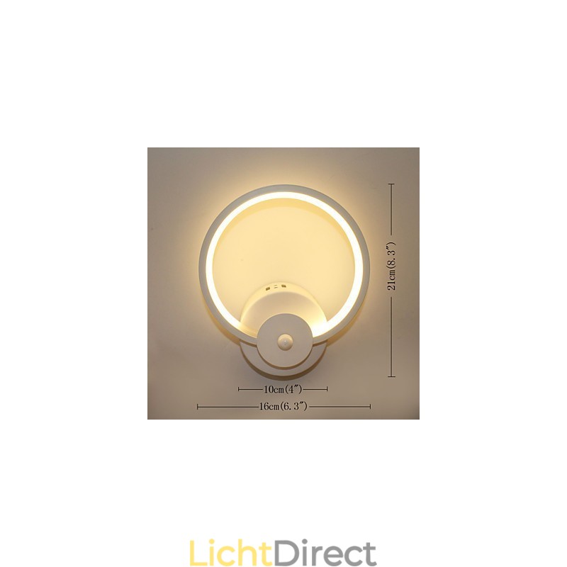 Moderne minimalistische creatieve bedlamp ingebouwde lamp entree trap slaapkamer wandverlichting