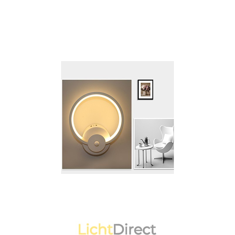 Moderne minimalistische creatieve bedlamp ingebouwde lamp entree trap slaapkamer wandverlichting