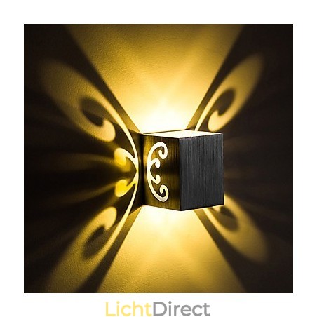Moderne lichte aluminium wandlamp met plafondbevestiging, decoratieve wandlampen Moderne lichte aluminium wandlamp met plafondbevestiging, decoratieve wandlampen