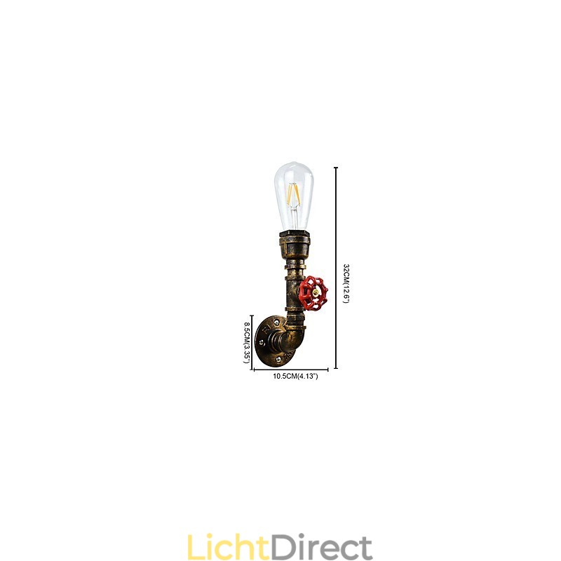 Wandlamp Wandlampen Wandlamp Ijzeren Wandlamp Dumb Black Lightsaber Lamp Aan De Muur