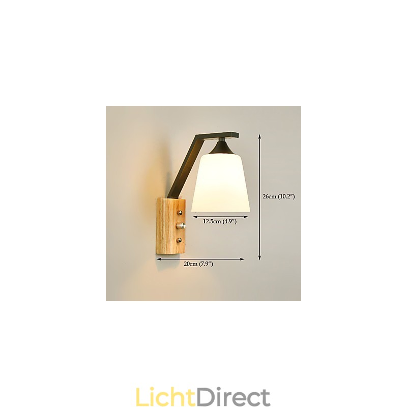 Traditionele klassieke landelijke retro schilderijfunctie voor wandlampen wandlamp