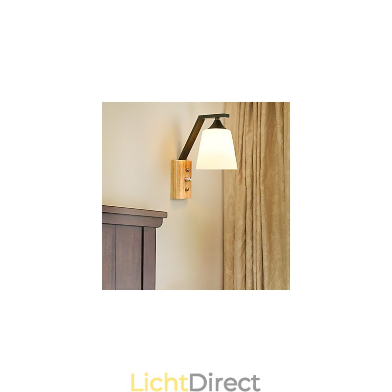 Traditionele klassieke landelijke retro schilderijfunctie voor wandlampen wandlamp