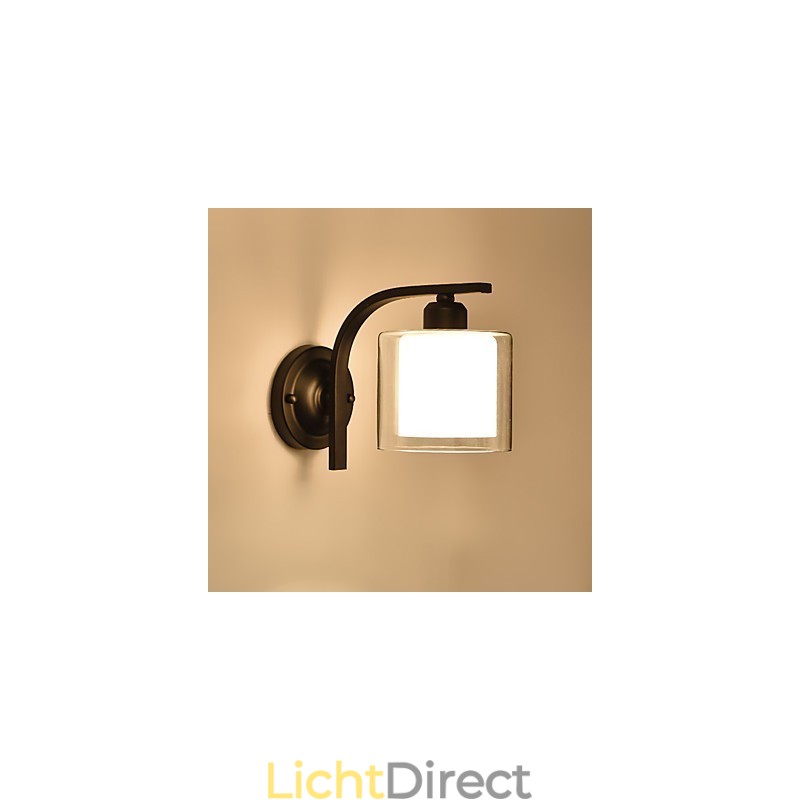 Traditionele klassieke landelijke retro schilderijfunctie voor wandlampen wandlamp