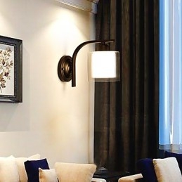 Traditionele klassieke landelijke retro schilderijfunctie voor wandlampen wandlamp