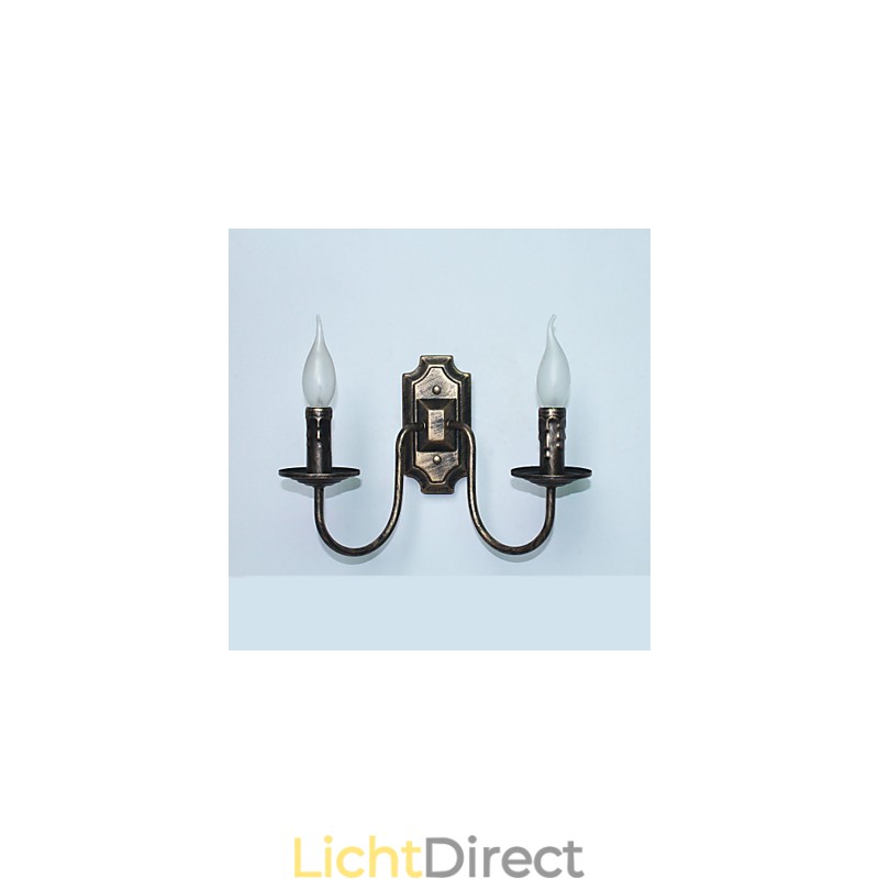 Retro Eenvoudige Wandlamp Gang Hal Dubbele Hoofdlamp Slaapkamer Woonkamer Wandlamp Verlichting